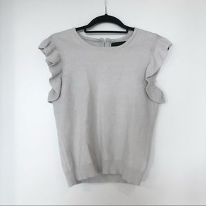 🌟 Cynthia Rowley Ruffled Sleeve Top 🌟